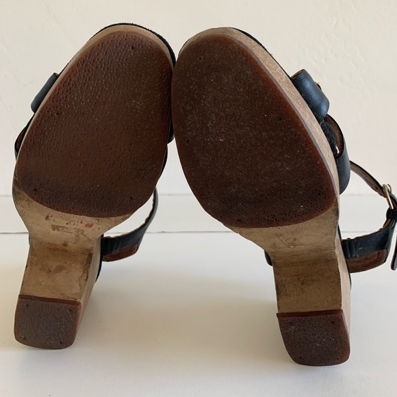 Rachel Comey  Black hill shoes with open toe. Pre -owned Size 9 good condition❤️ - Picture 7 of 8